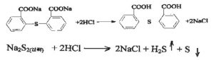 acidification reaction